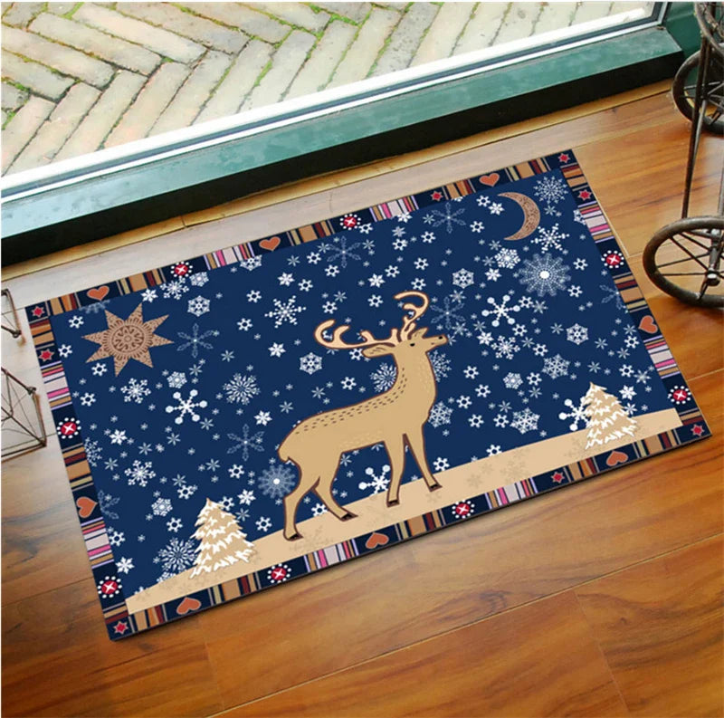 Afralia™ Underwater World Crystal Velvet Door Mat: Anti-Slip, Durable, Easy to Clean Rug