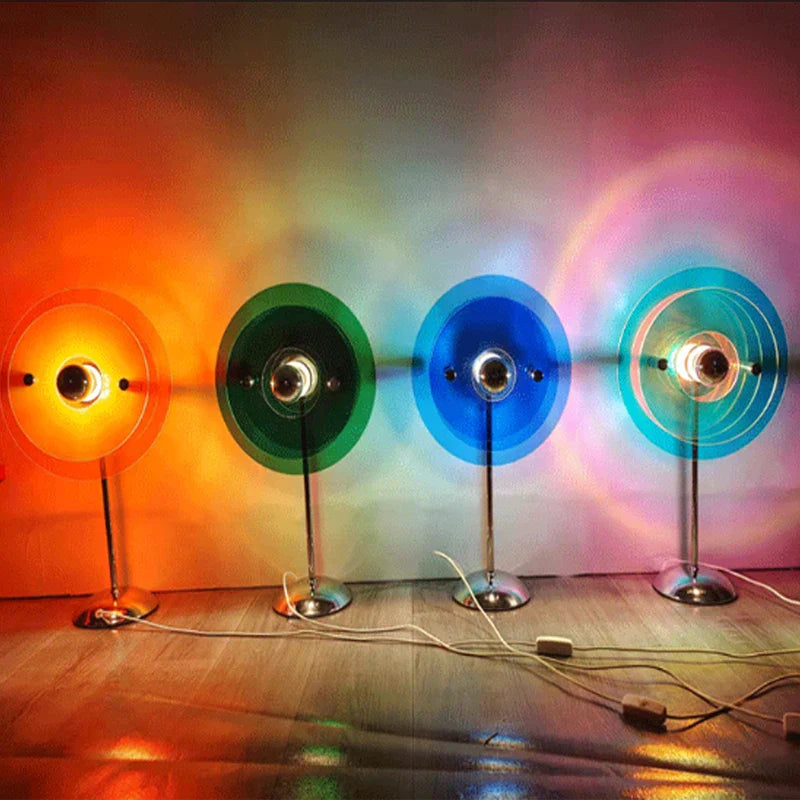 Afralia™ Sunset Rainbow LED Projector Night Light for Home Decor