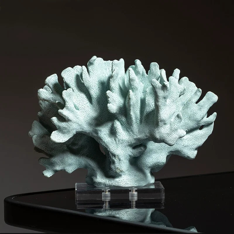 Afralia™ Coral Reef Simulation Ornaments, Artificial Ocean Decor for Home Accessories