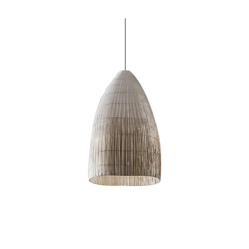 Afralia™ Rattan Art LED Pendant Lights for Home Decor and Dining Room