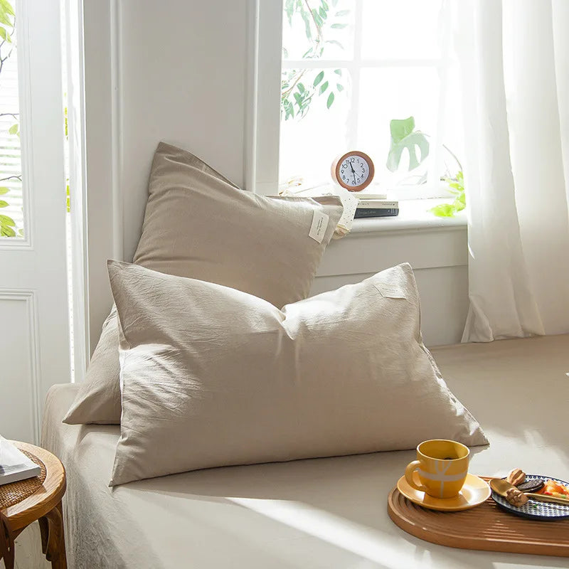 Afralia™ Washable Pillowcase Set, Single Pair, 48cm X 74cm, 2 Covers