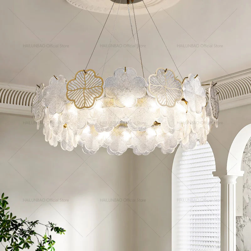 Afralia™ Crystal Chandelier: French Modern Light Luxury for Living Room, Dining Room, Bedroom