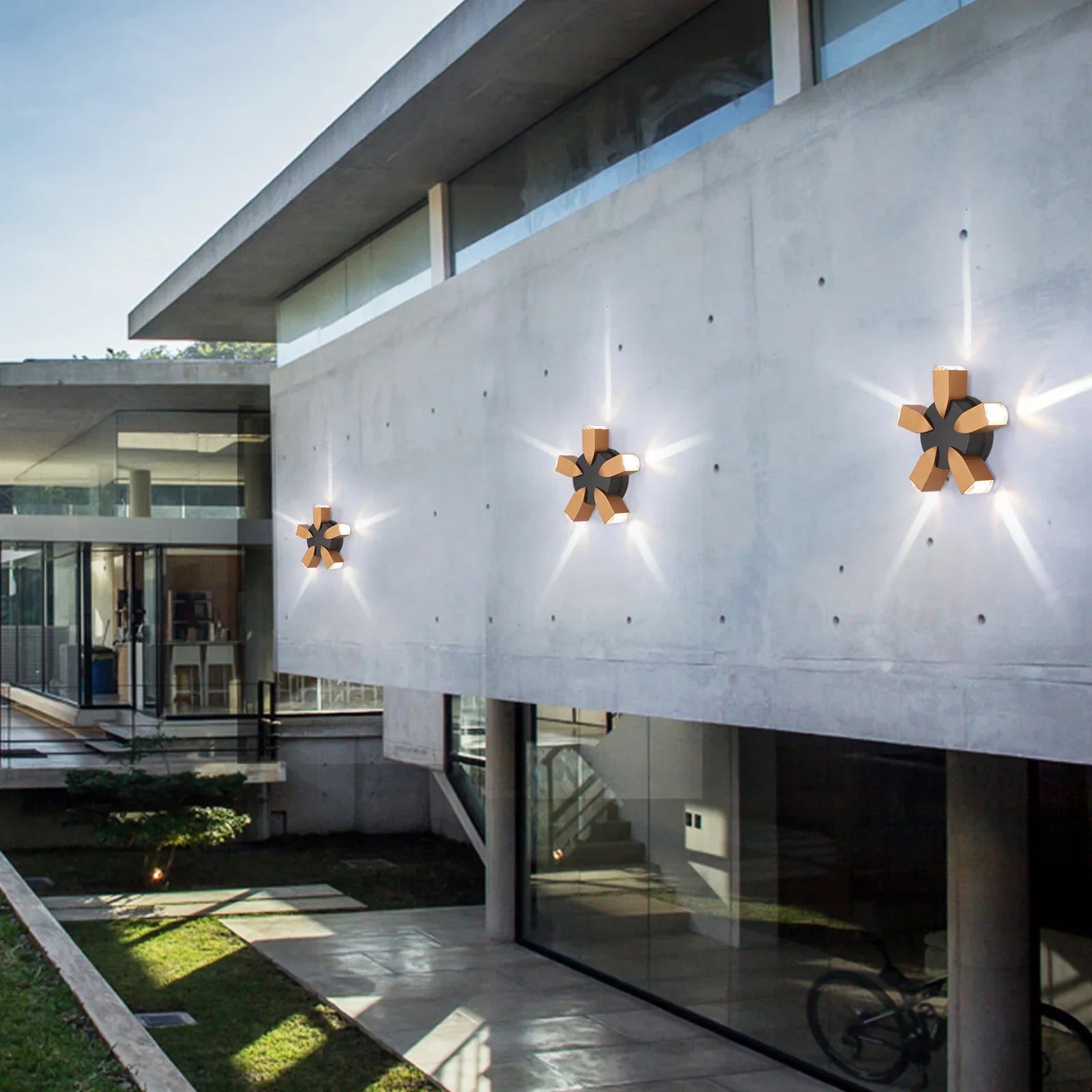 Afralia™ Waterproof LED Wall Light Fixture for Indoor and Outdoor Decor