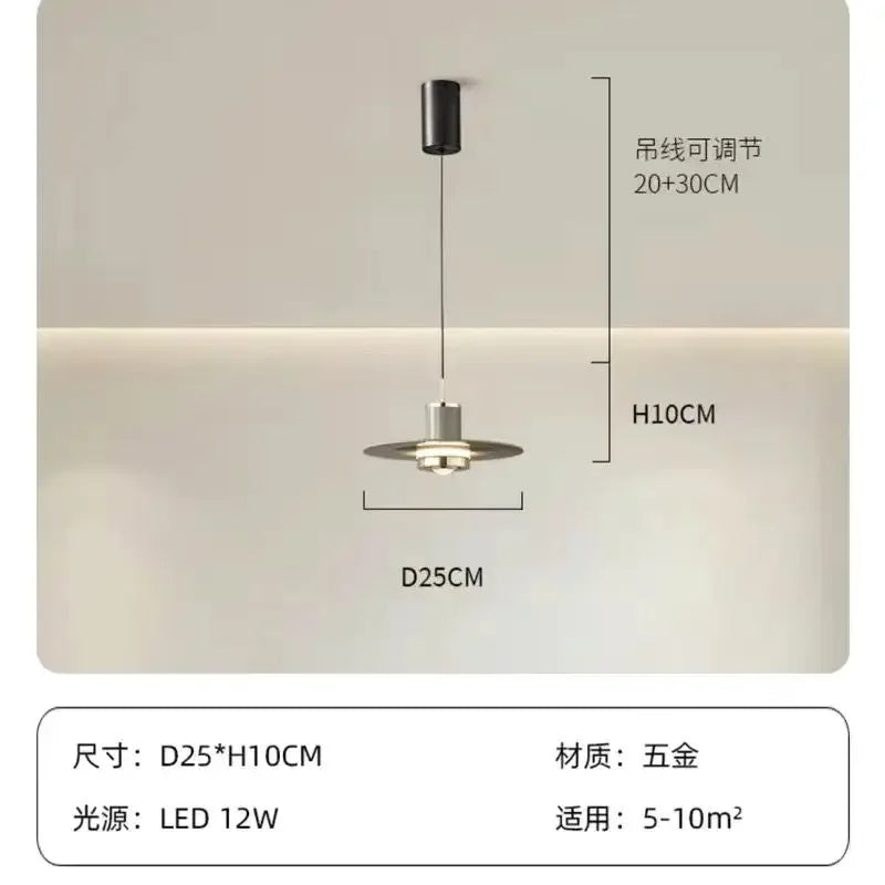 Afralia™ Colorful Umbrella Pendant Lamp - LED Hanging Light for Home Decor