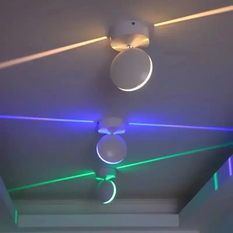 Afralia™ RGB Runing Horse LED Wall Lamp for Home Decor Hallway Bar KTV Lighting