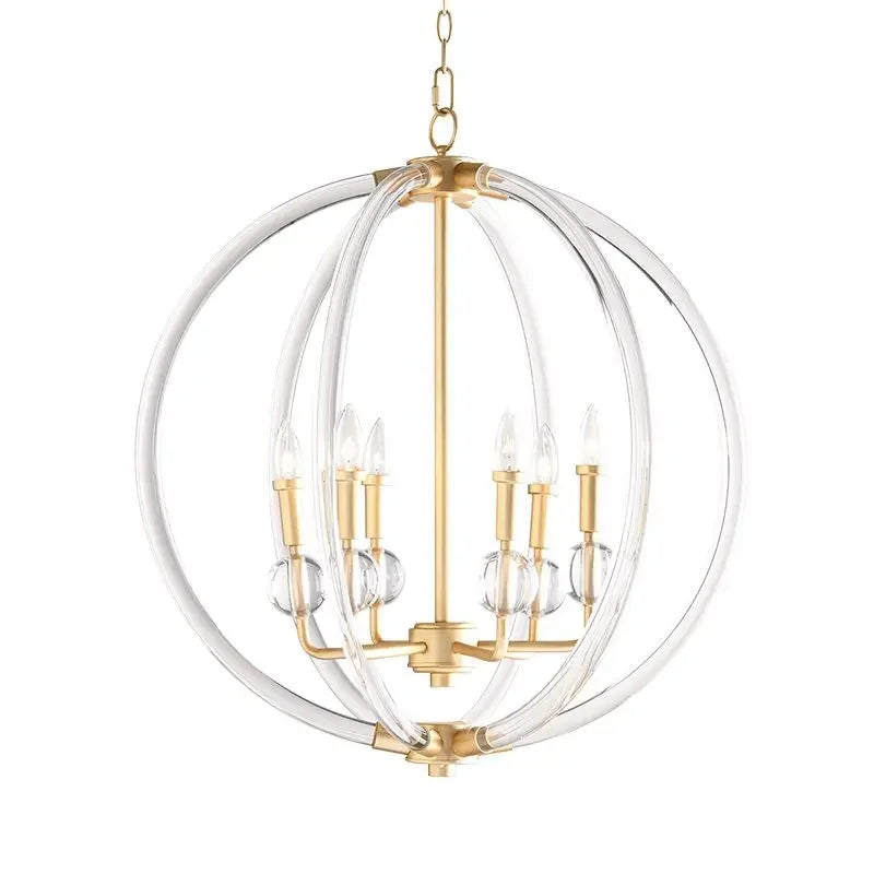 Afralia™ Country Industrial Ball Chandelier for Home Decor, Bedroom, Living & Dining Room