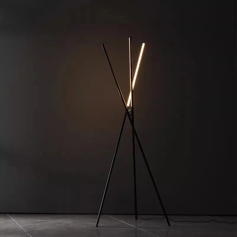 Afralia™ Modern Minimalist LED Floor Lamp for Living Room & Bedroom