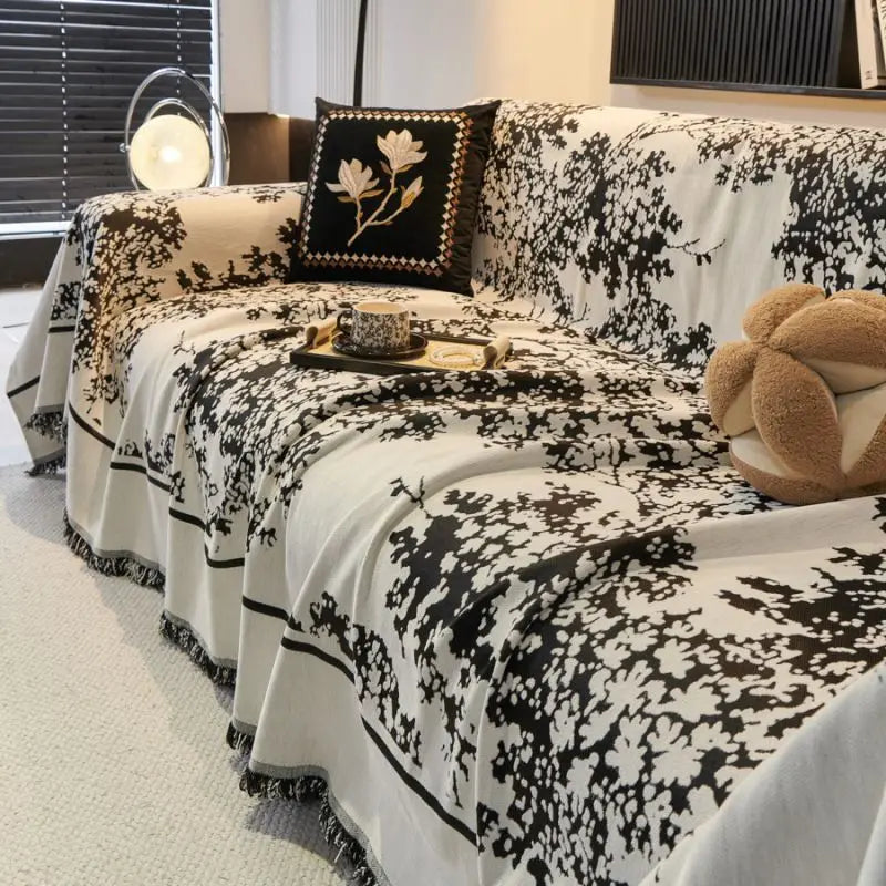 Afralia™ Chenille Sofa Cover: Thickened Slipcover Blanket for Full Couch Protection