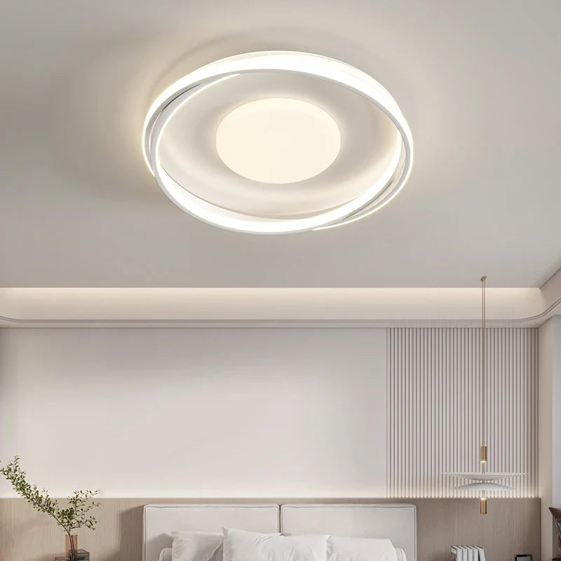 Afralia™ Acrylic Chandelier: Minimalist Indoor Light for Living Room, Bedroom, and Kitchen