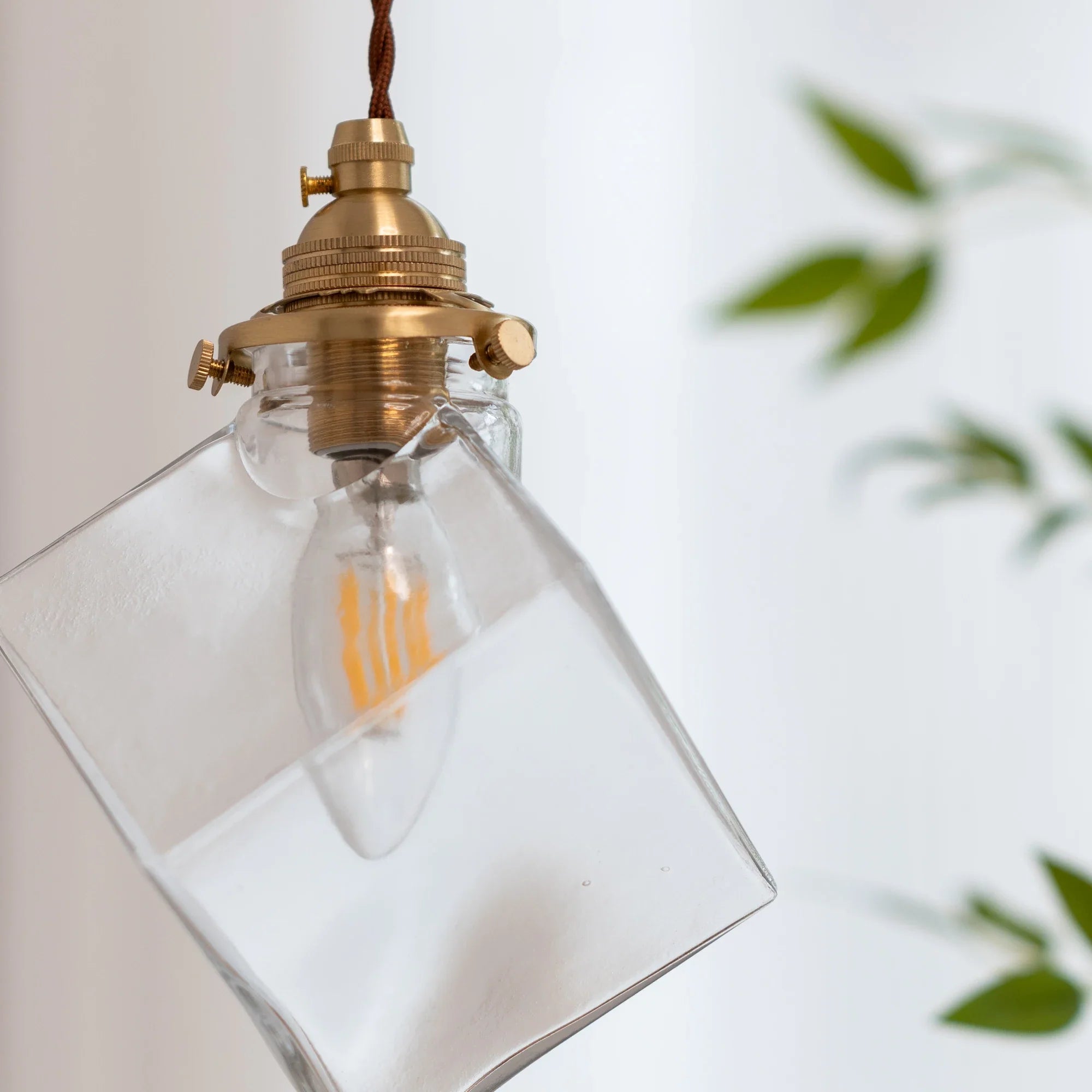 Afralia™ Glass LED Pendant Lights: Nordic Modern Hanging Chandelier