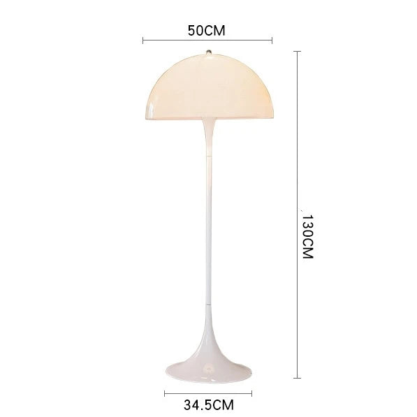 Afralia™ Mushroom LED Floor Lamp with Changeable E27 Bulb