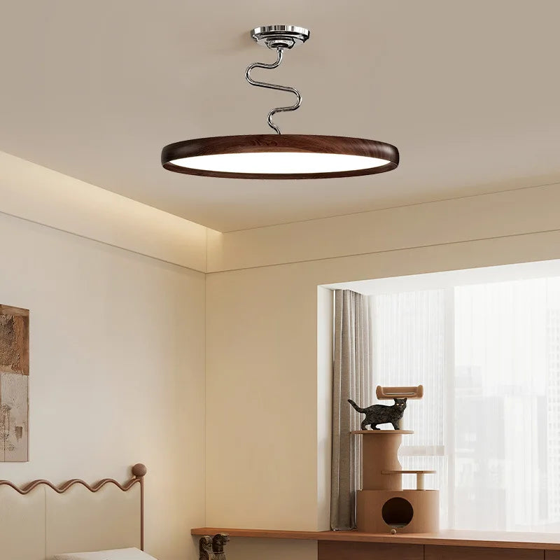 Afralia™ Cream Style Aluminum LED Chandelier for Nordic Home Decor