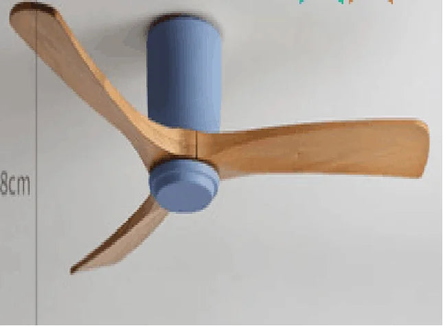 Afralia™ Modern Ceiling Fans 36-56" with DC Motor, Reversible Blades, Remote Control & LED