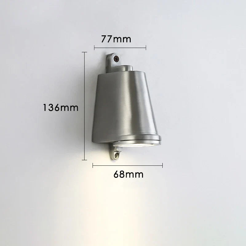 Afralia™ Outdoor LED Wall Lamp Downlight for Garden Porch Park Balcony Street Light