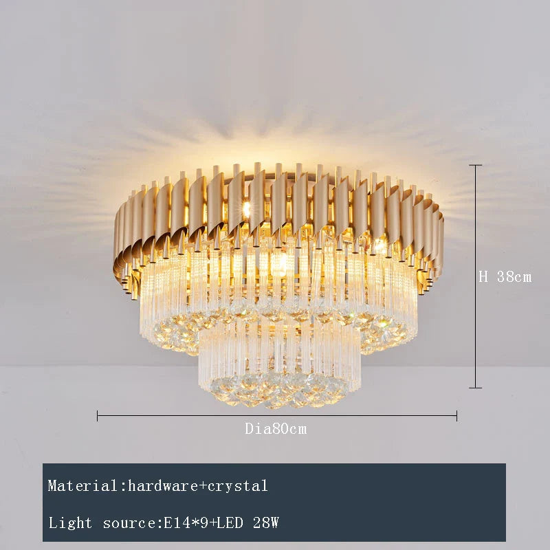 Afralia™ Luxury Nordic LED Rectangular Ceiling Light for Living Room
