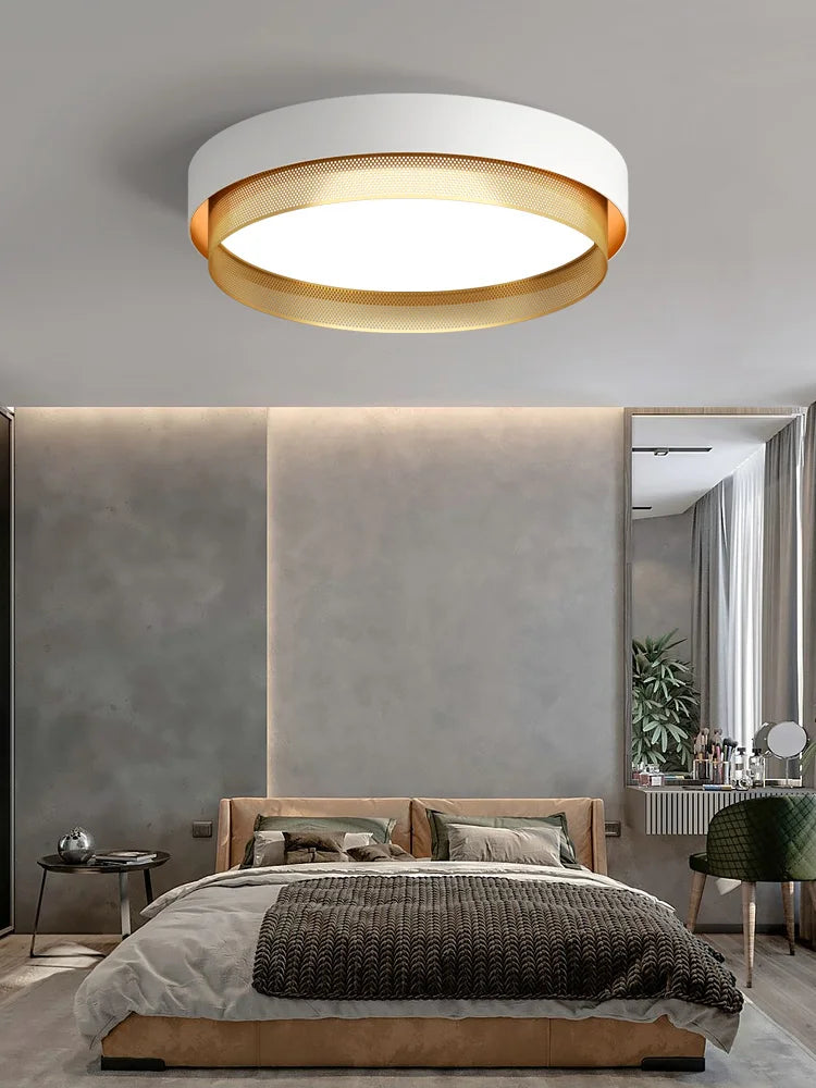 Afralia™ Modern Minimalist Bedroom Ceiling Lamp Luxury Nordic Design