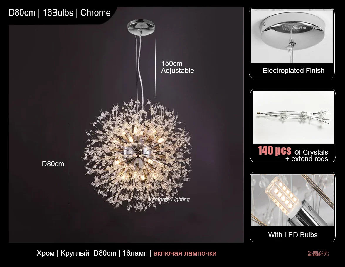 Afralia™ Rectangle Crystal Chandelier - Mid-century Art Deco Long Hanging Lamp