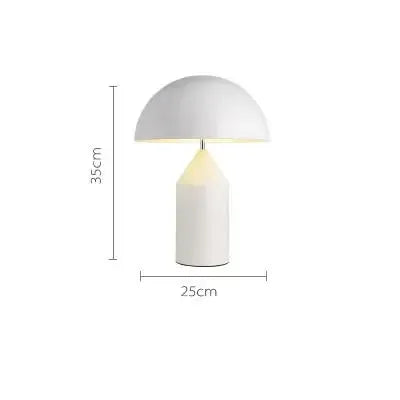 Afralia™ Iron Table Lamp: Nordic Design LED Desk Light for Bedroom Décor