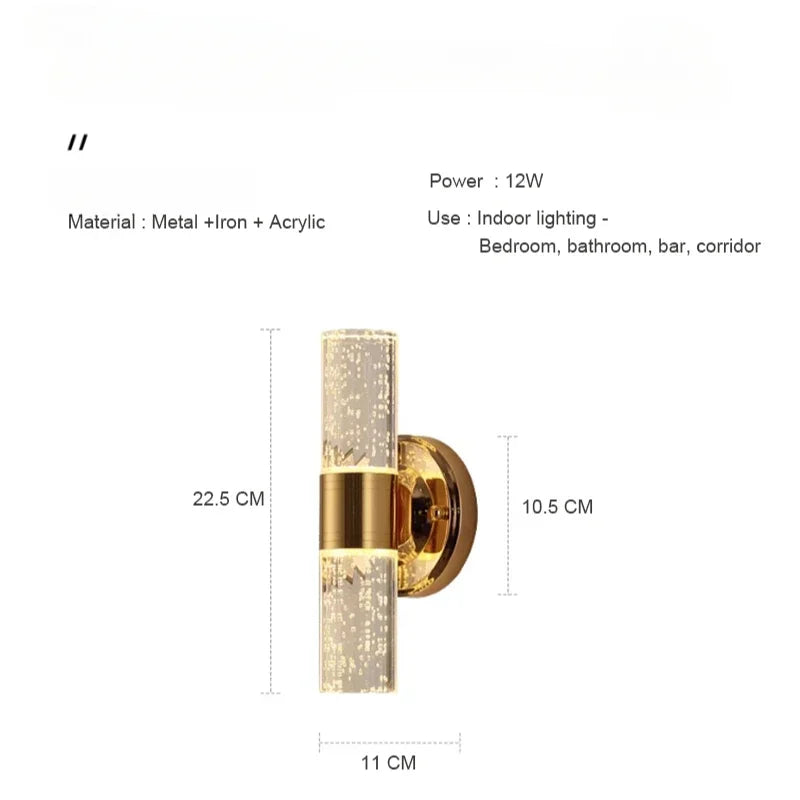 Afralia™ Modern 2-Light Vanity Sconces for Bathroom and Bedroom