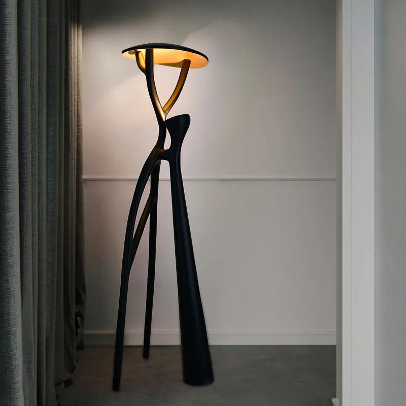 Afralia™ Modern LED Floor Lamp for Home, Living Room, Restaurant, Hotel, Lobby & Garden