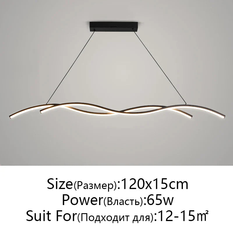 Afralia™ LED Ceiling Chandelier for Home Decor and Indoor Lighting