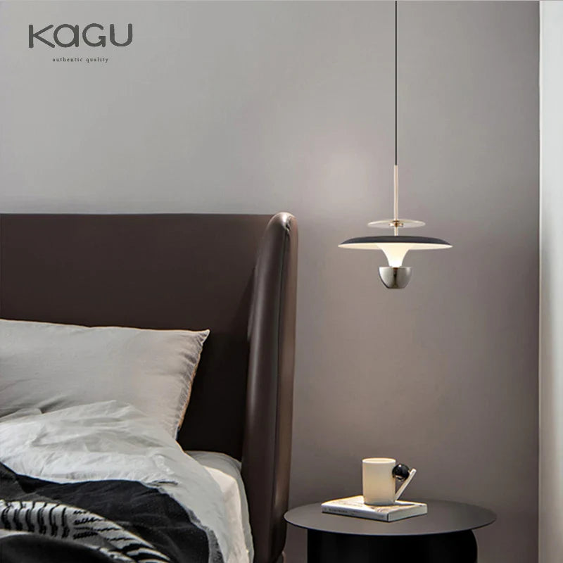 Afralia™ Saucer LED Pendant Lamp for Home Decor and Dining, Designer UFO Light