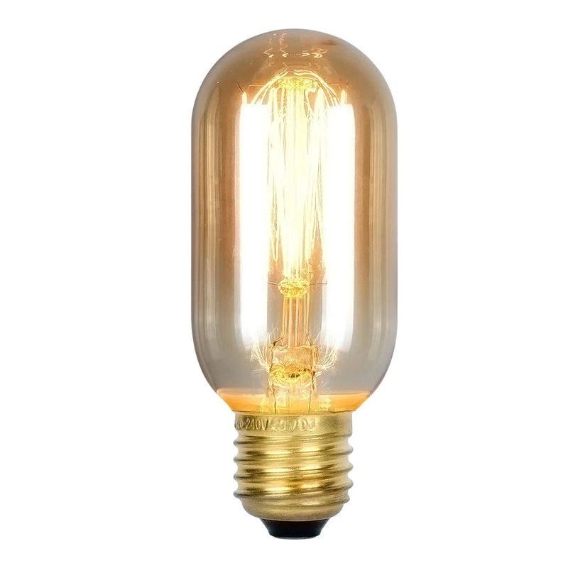 Afralia™ Vintage Edison Bulb 40W E27 Incandescent Home Lighting Set