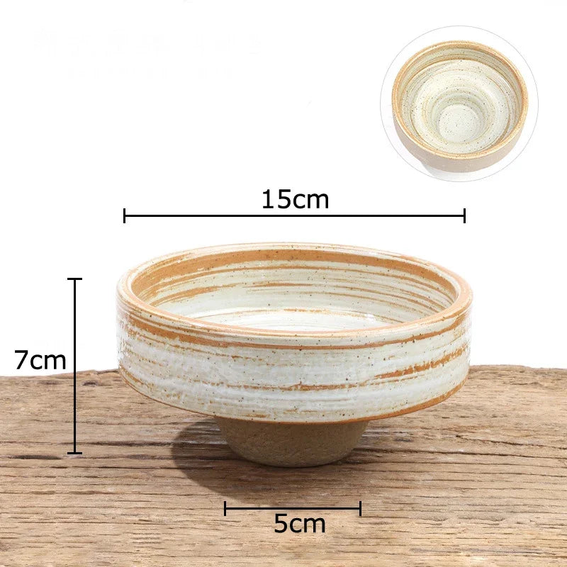 Afralia™ Small Flowers Pots Desk Decor Ceramic Vases Room Aesthetic Floral Arrangement