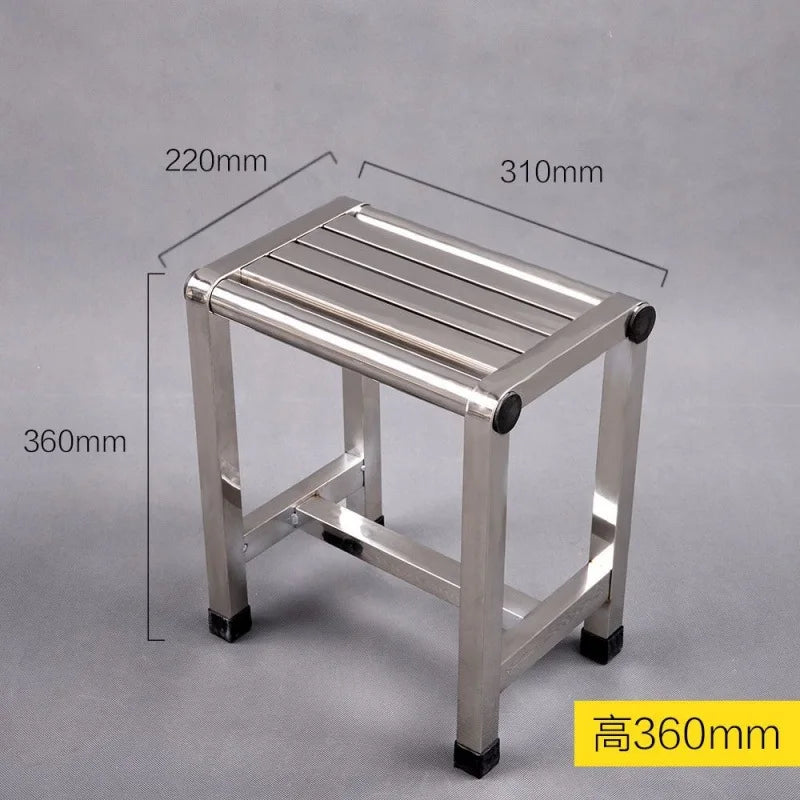 Afralia™ Metal Vanity Chair: Postmodern Salon Storage Stool for Home Furniture