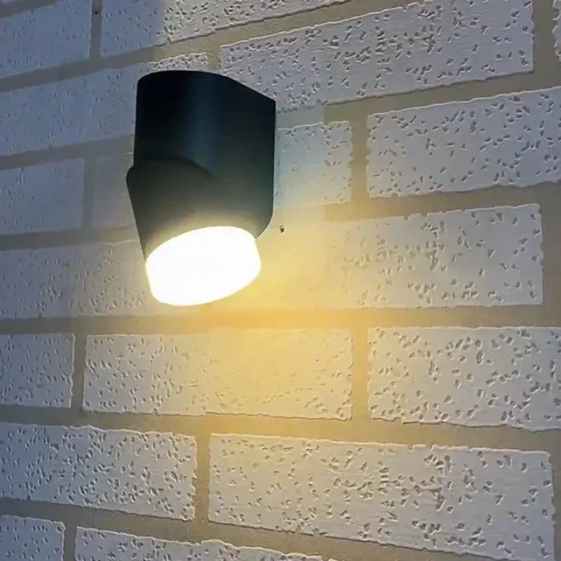 Afralia™ Outdoor LED Wall Light with Adjustable Up/Down Angle for Porch Lighting