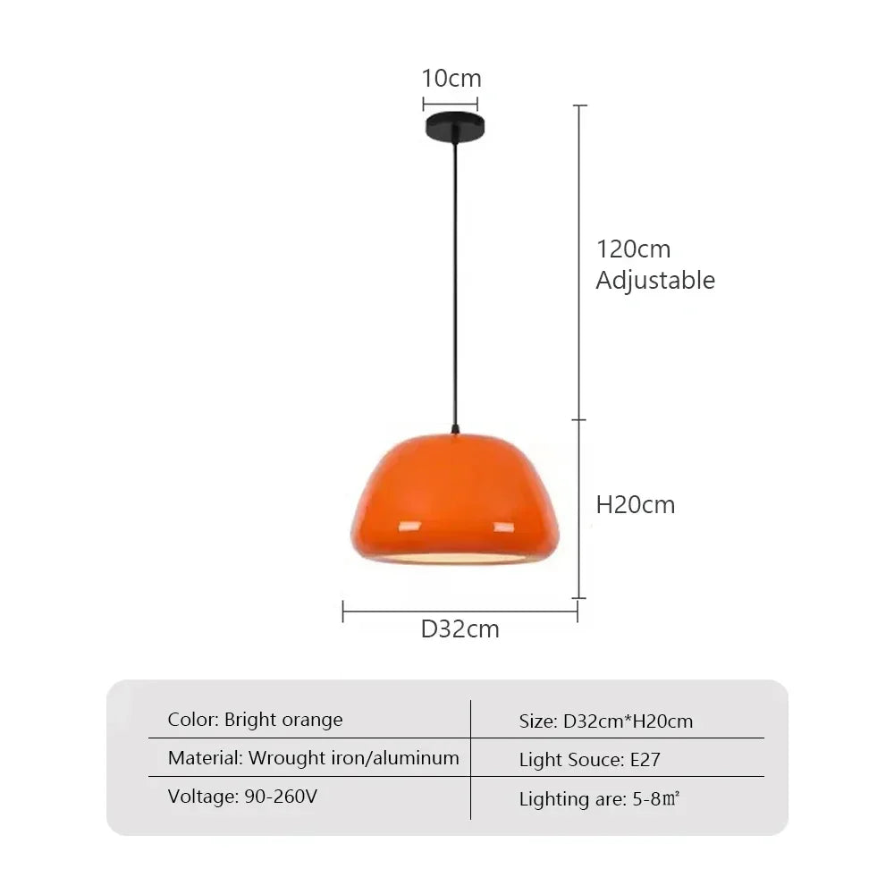 Afralia™ Nordic LED Macaron Pendant Light for Restaurant & Living Rooms