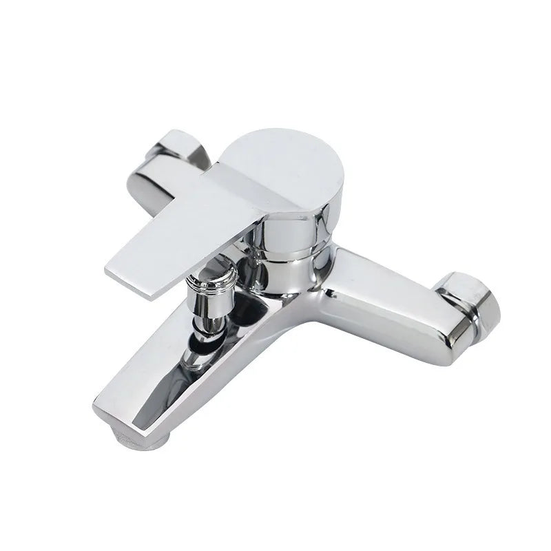 Afralia™ Triple Shower Faucet Mixer Set for Hot and Cold Water Bathing