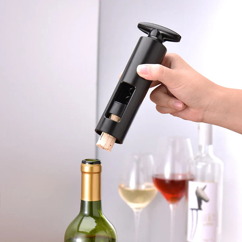 Afralia™ Wine Opener Corkscrew: Essential Kitchen Tool for Opening Bottles with Ease