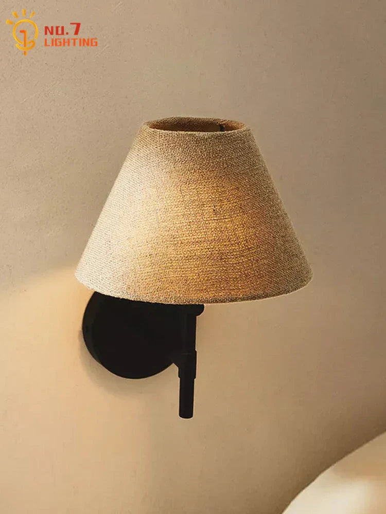 Afralia™ Wabi-sabi LED Wall Lamp - Minimalist Bedroom Aisle Bedside Study
