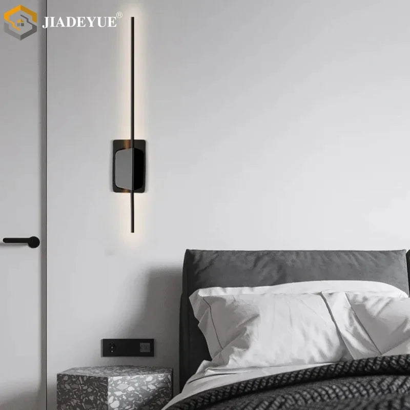 Nordic LED Wall Lamp for Living Room and Bedroom by Afralia™ - Modern Minimalist Design