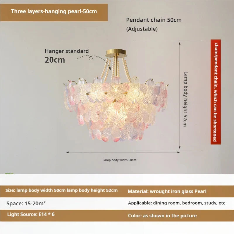 Afralia™ Leafless Crystal Chandelier: Modern French Living Room & Bedroom Lighting