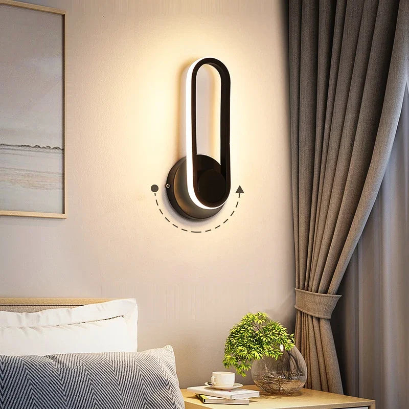 Rotatable Wall Light Afralia™ Indoor Lighting Room Decor Wall Sconces