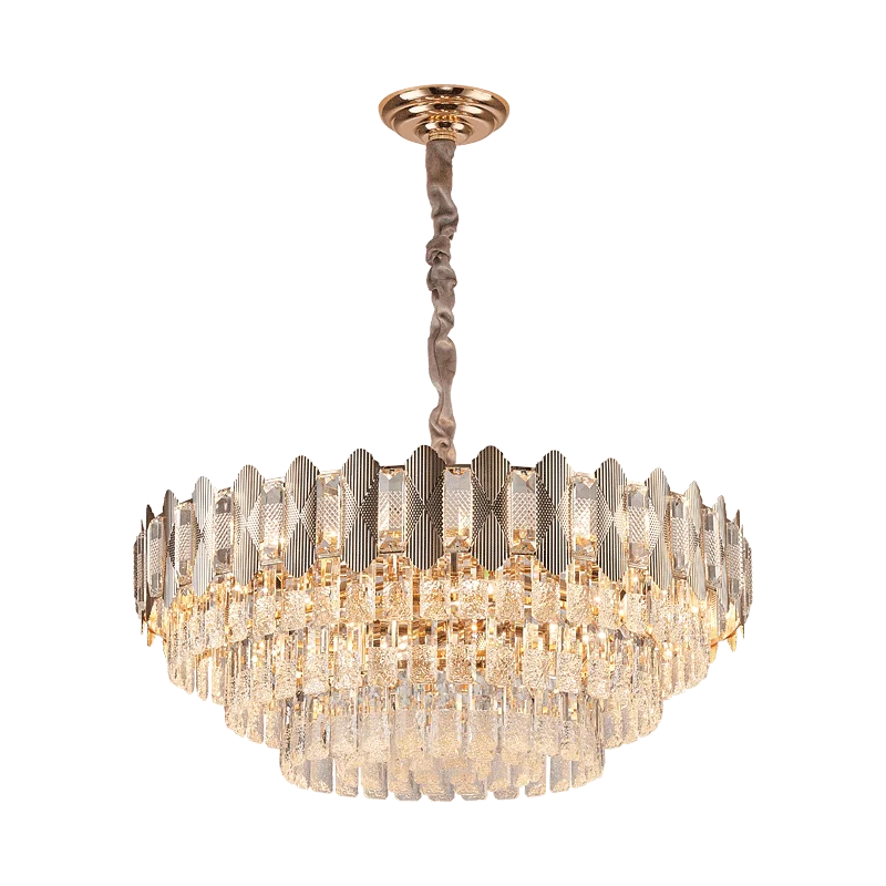 Afralia™ Nordic Crystal Chandelier: Elegant European Luxury for Living & Dining Room