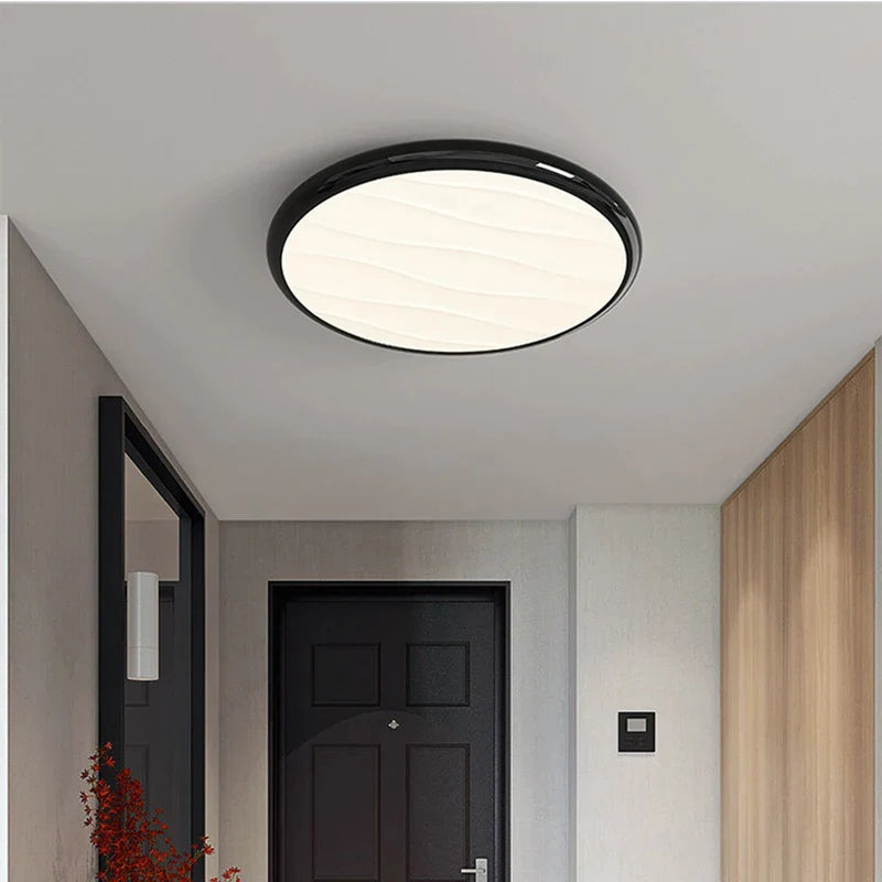 Afralia™ LED Ceiling Light: Nordic Minimalist Design, Remote Control, for Bedroom, Living Room