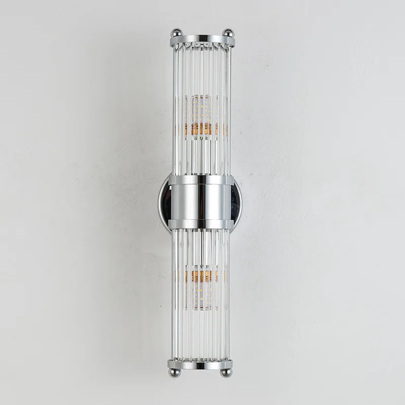 Afralia™ Glass Rod Wall Sconce Vanity Lights - Up/Down Wall Mounted Lamps