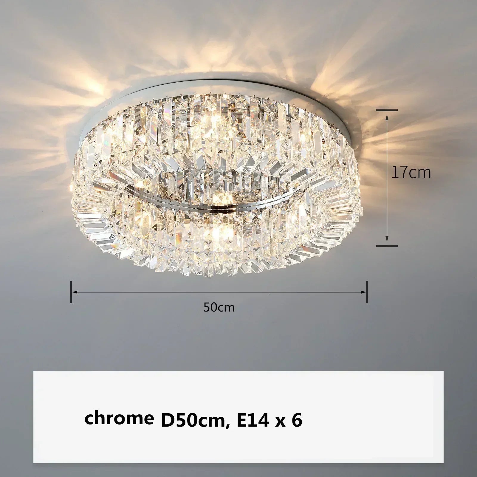 Afralia™ Gold Crystal Pendant Chandelier for Modern Dining Room Lighting