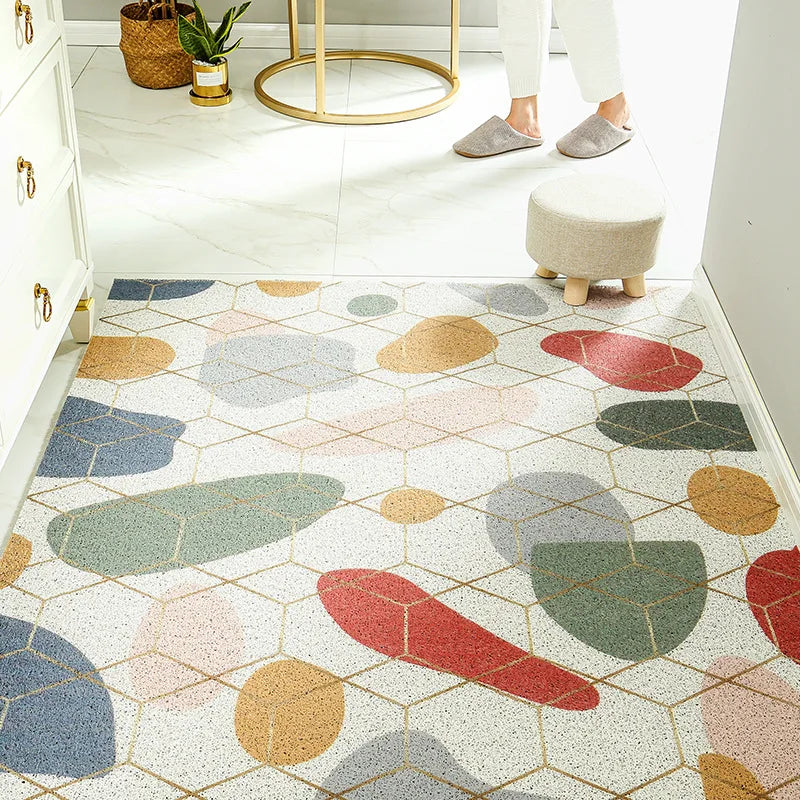 Afralia™ Shoe Scraper Indoor Floor Mat, Anti-slip & Easy Clean Entrance Door Mat