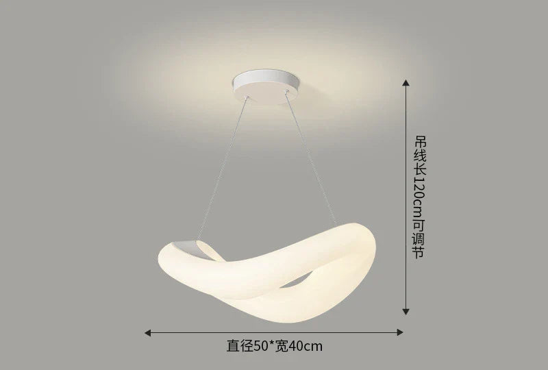 Afralia™ Modern Luxury Bedroom Chandelier LED Light