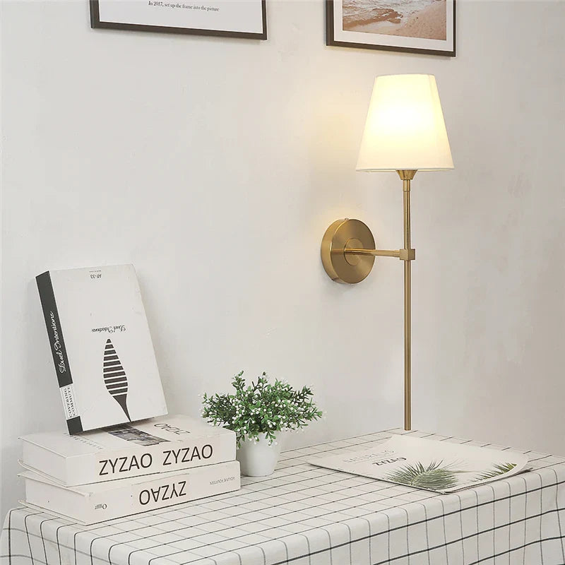 Afralia™ Minimalist LED Wall Sconce Light for Living Room Bedroom Decor