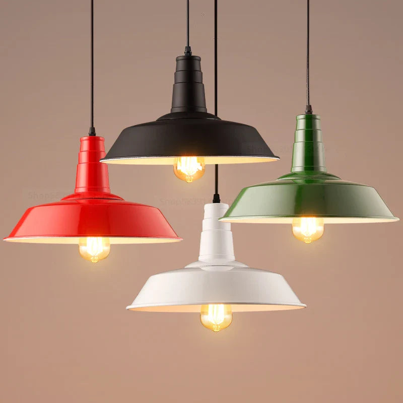 Afralia™ Retro Pendant Lights: Vintage Style Hanging Lamps for Home, Office, and Cafe