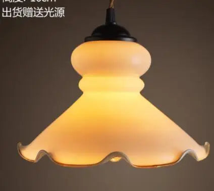 Afralia™ Blue Glass Pendant Lights for Bedroom Dinning Living Room