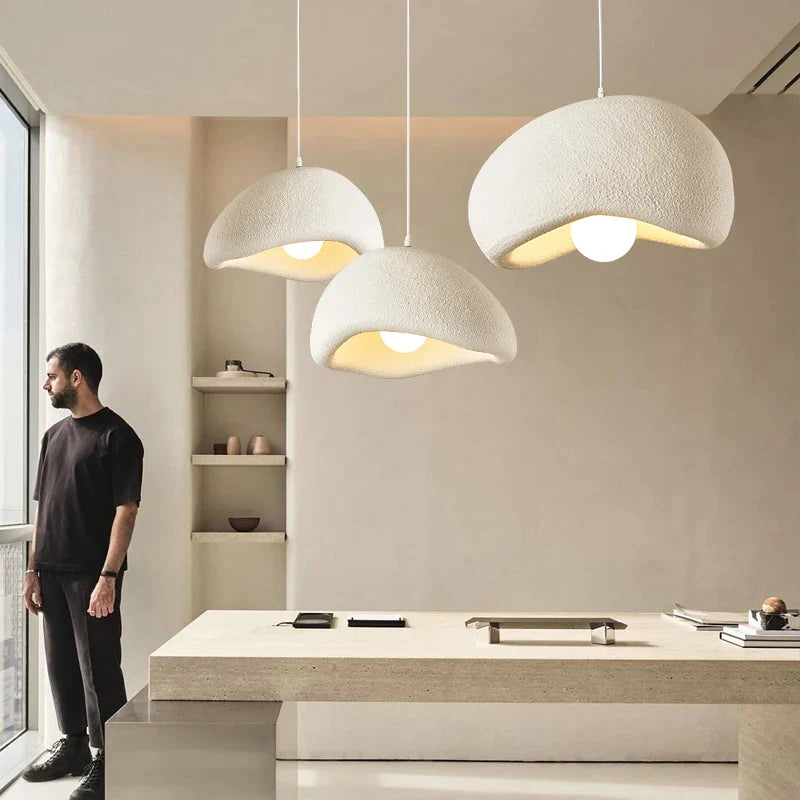 Afralia™ Wind Cloud Chandelier: Creative Cement Pendant Light for Home Decor and Restuarant