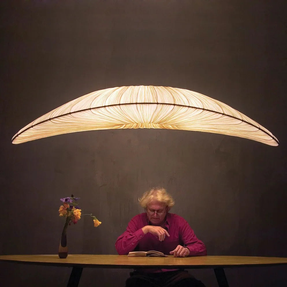 Afralia™ Postmodern Marine Cloth LED Chandelier Sailboat Ceiling Lamp for Living Room Bedroom Lighting