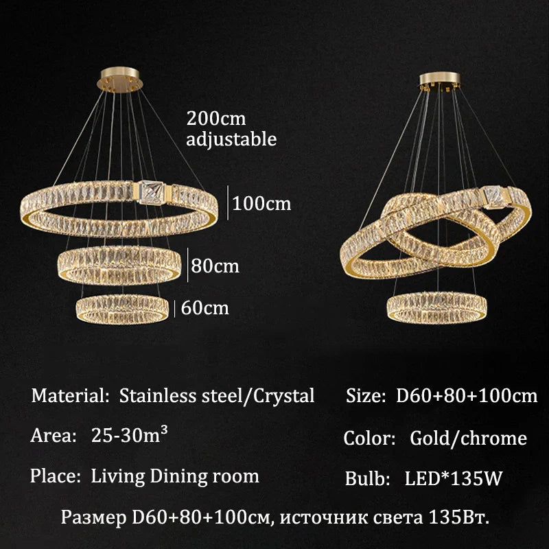 Afralia™ Crystal Chandeliers: Modern Luxury LED Lighting for Home, Living, Dining Room