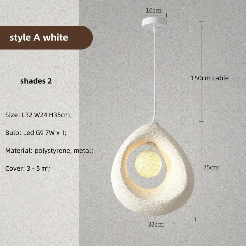 Afralia™ LED Pendant Chandelier for Dining Room Home Decor Lighting Fixture